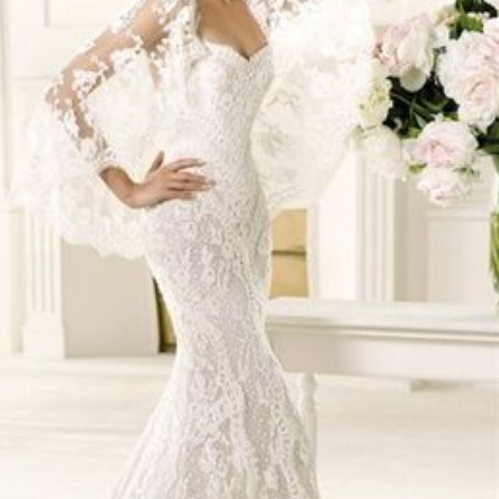 Mermaid Sweetheart Lace Wedding Dress